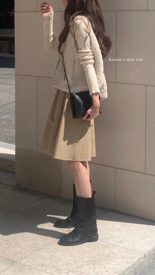 Korean 2-style vest
