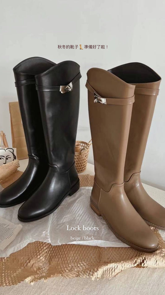Lock boots(2 colors)