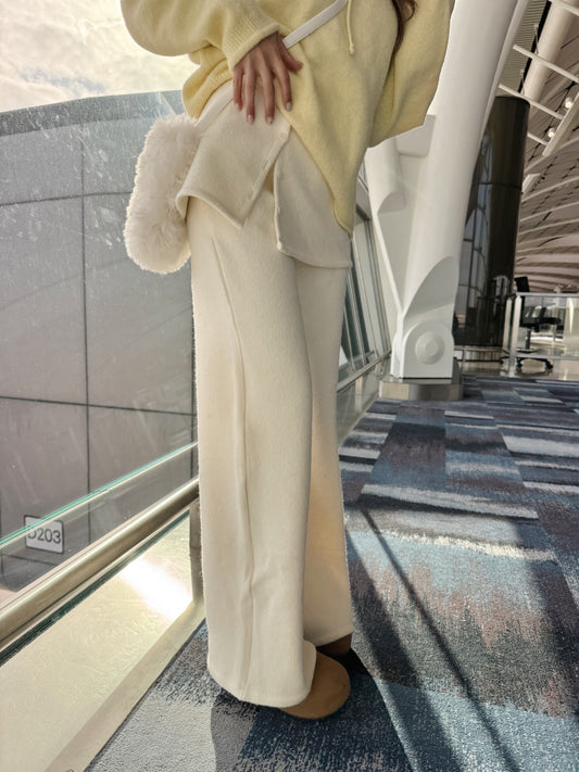 內加絨|Warm and easy pants SET(2 colors)