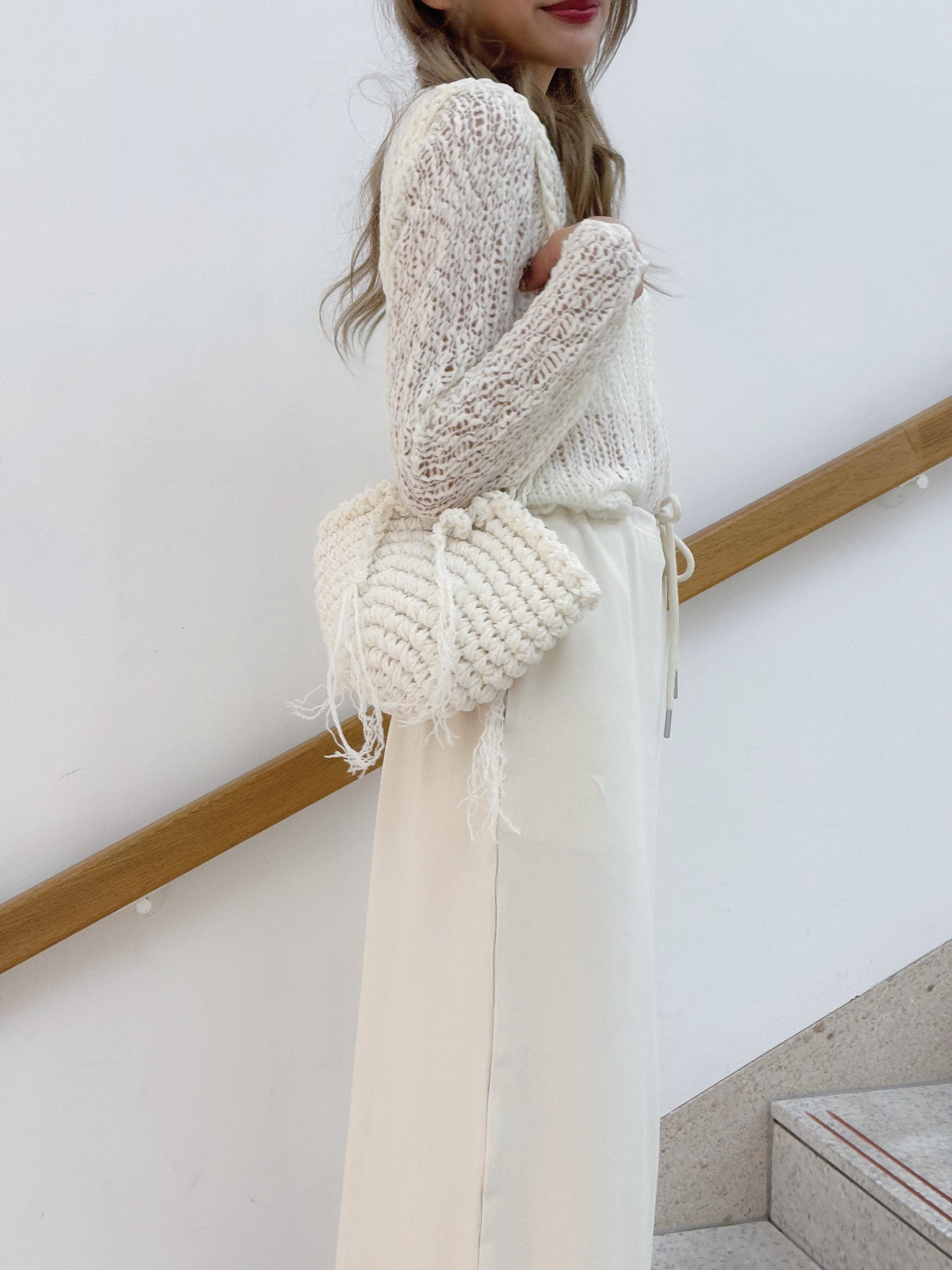Infinity nets knit