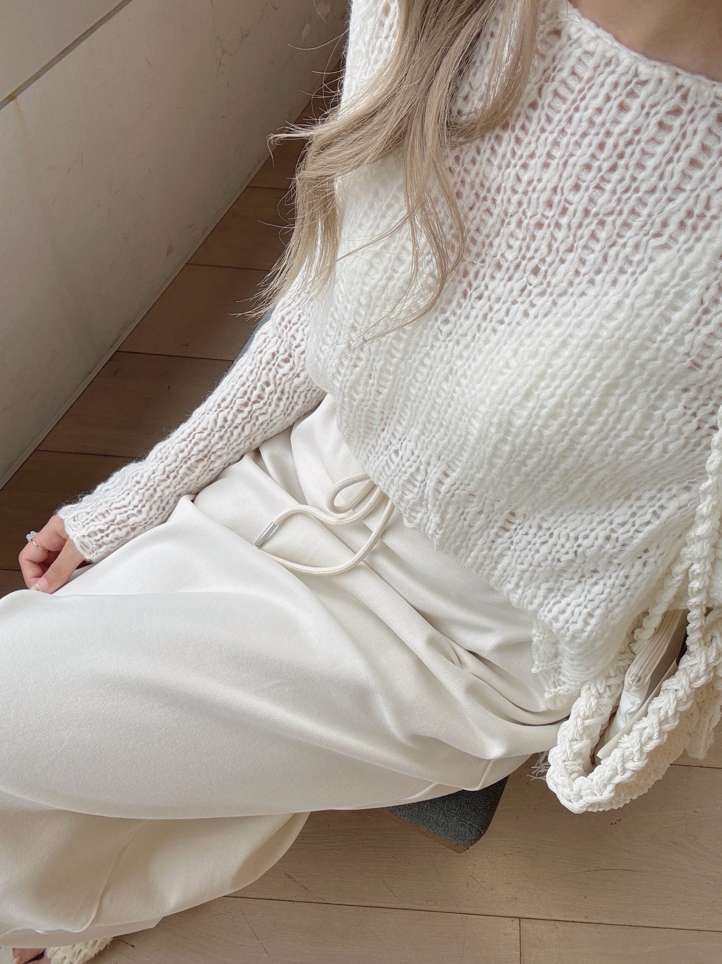 Infinity nets knit