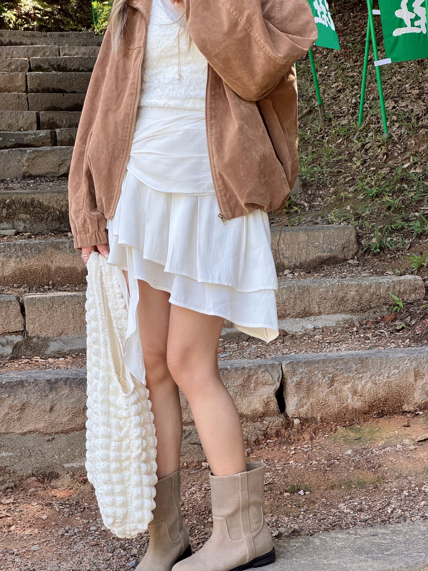 When autumn comes, jacket