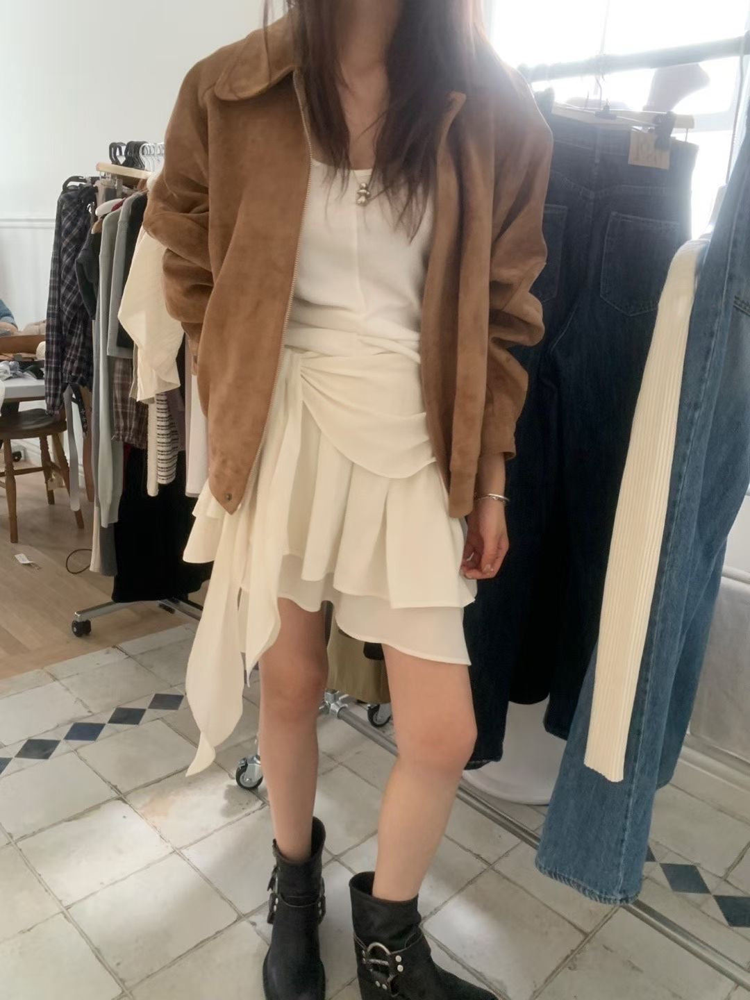 La la ladder layered, skirt