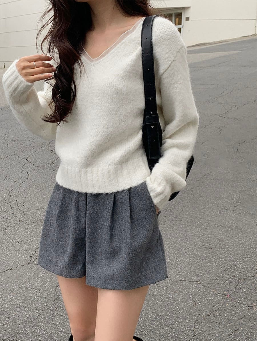 For daily lace knit(2 colors)
