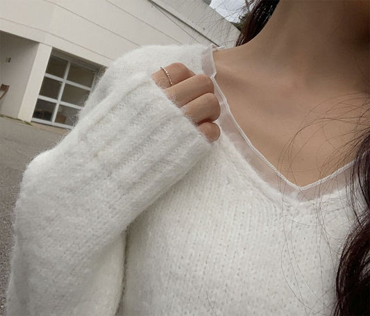 For daily lace knit(2 colors)