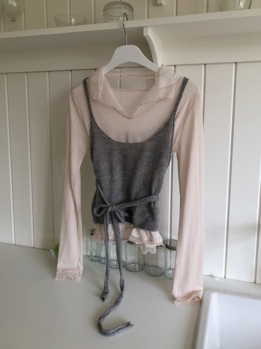 Collared tee(2 colors)