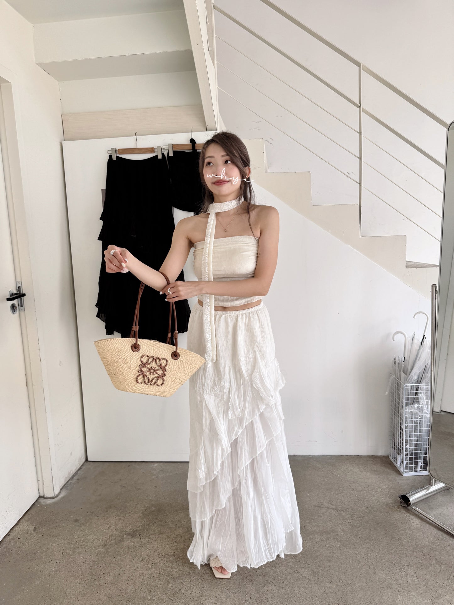 Athena maxi skirt(2 colors)