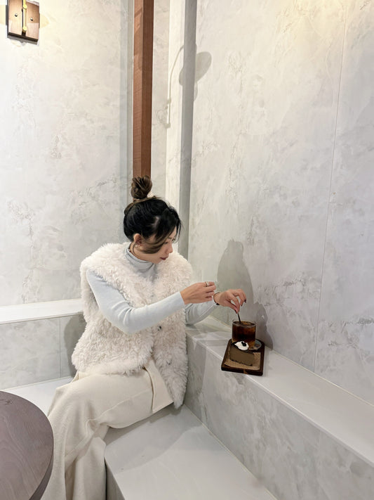 White christmas vest