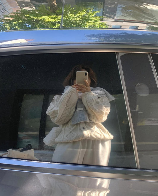 Bunny handmade fur bag