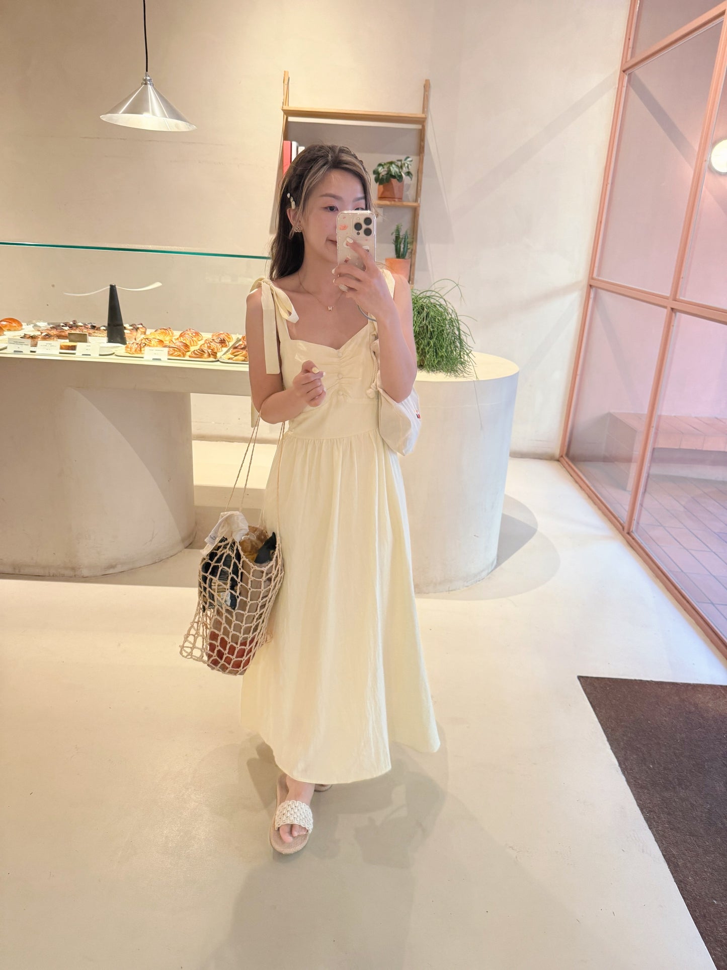Custard one-piece