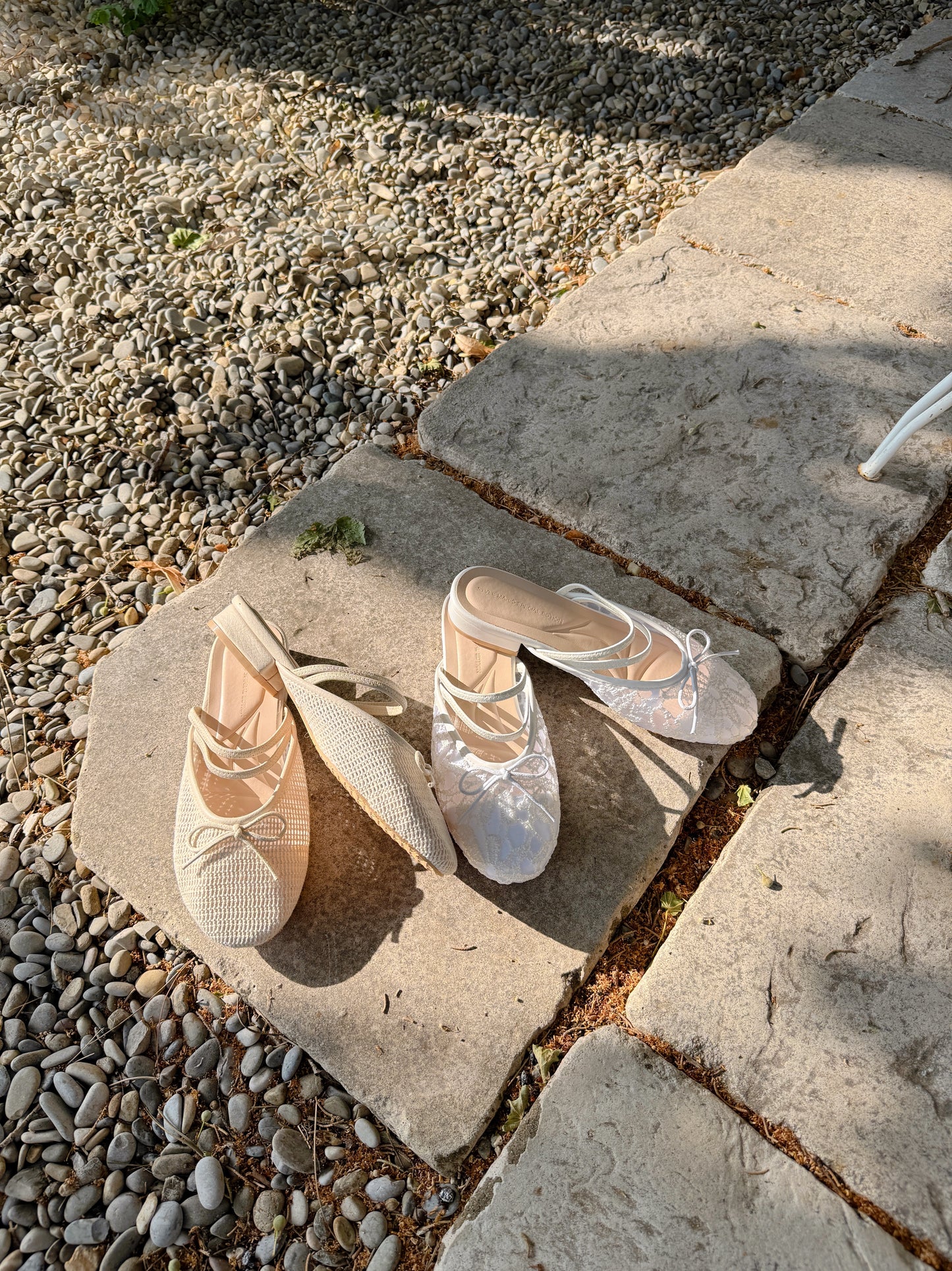 Lona sandals(ivory-lace/beige)