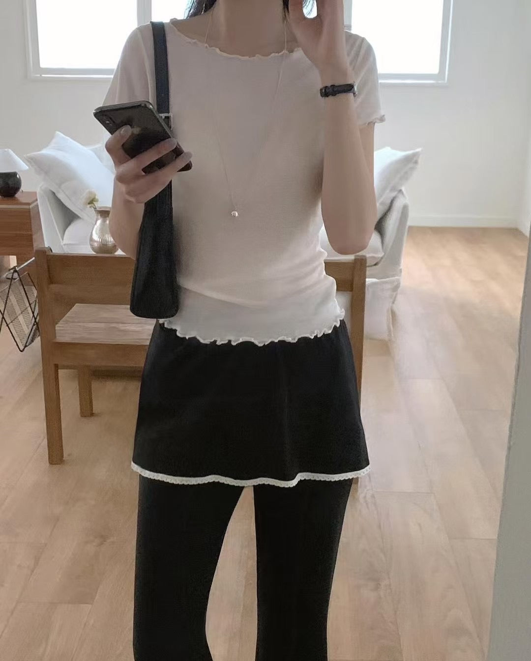 Wool tencel tee(5 colors)