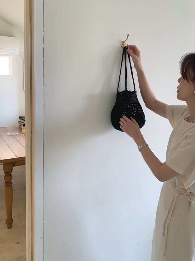 Glitter handmade bag