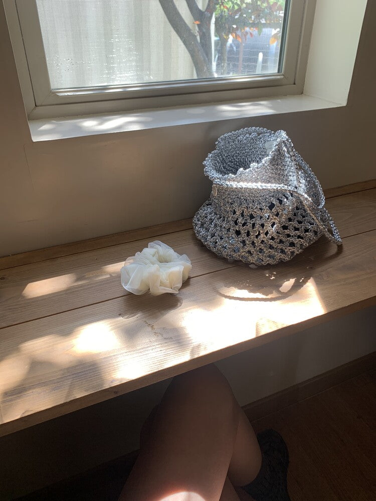 Glitter handmade bag