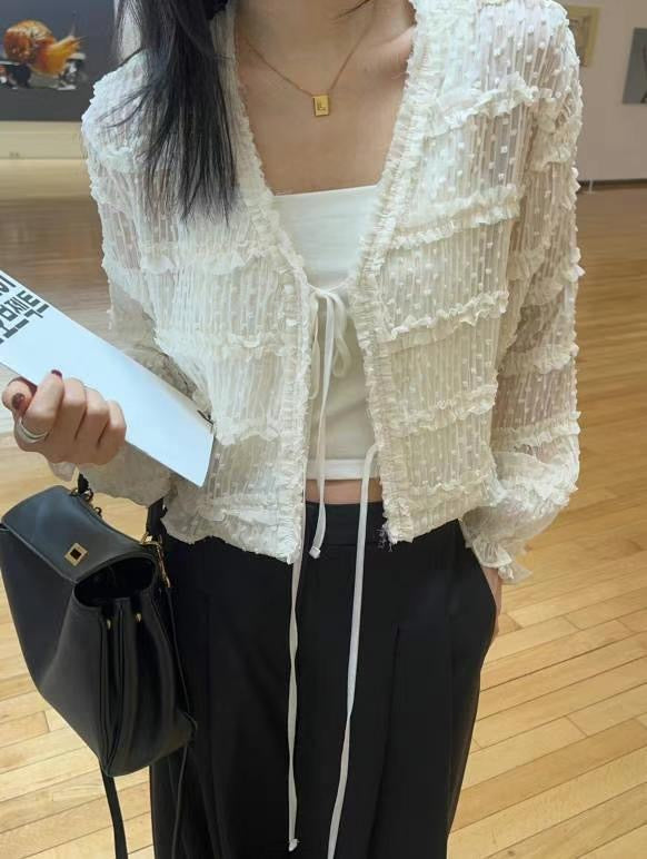 Lovely dot dot blouse(2 colors)