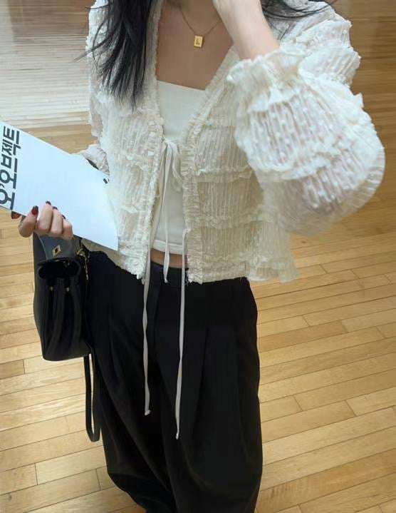 Lovely dot dot blouse(2 colors)
