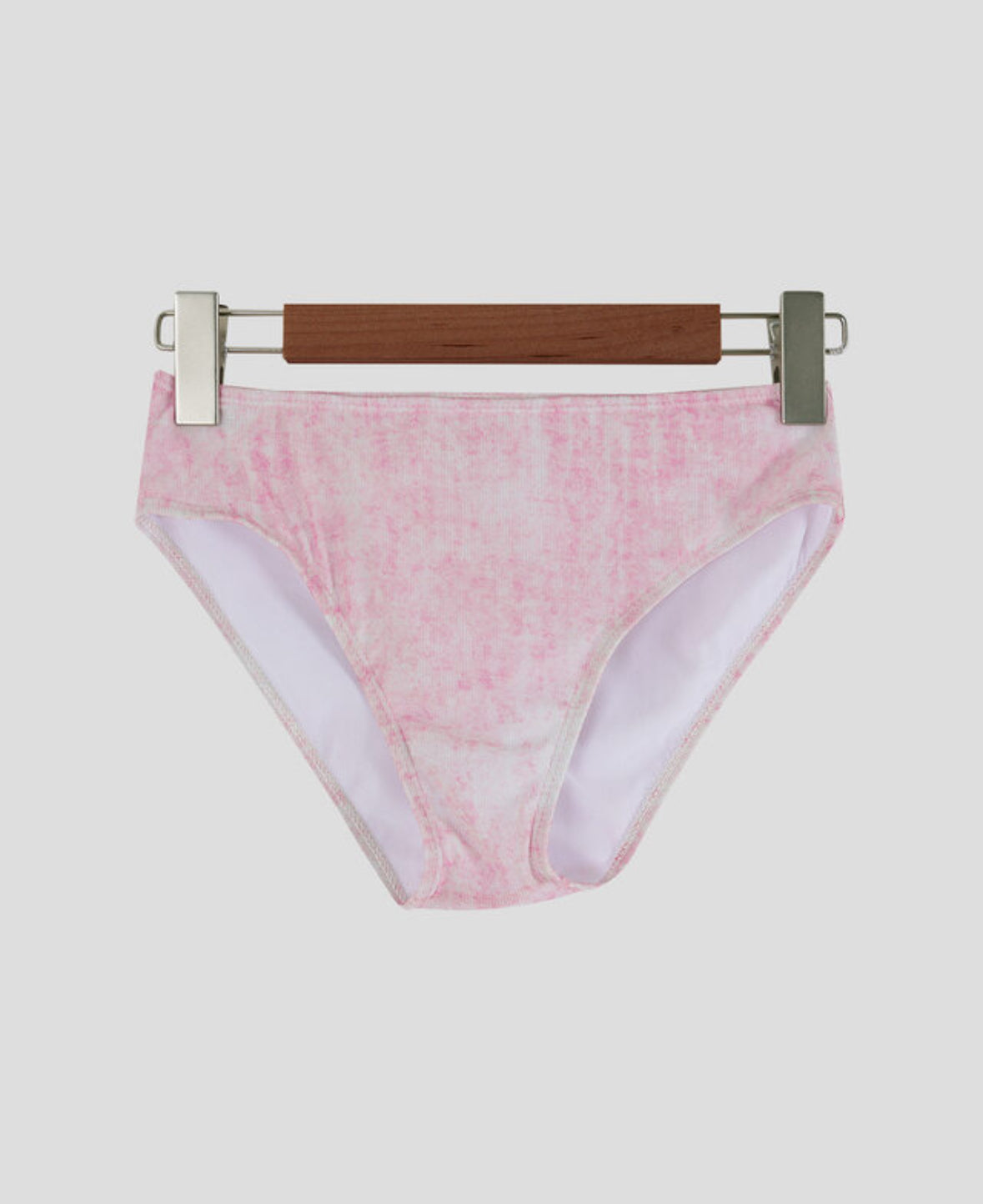 Pink printed bikini set