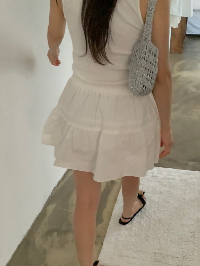 Silver net knit bag(2 colors)
