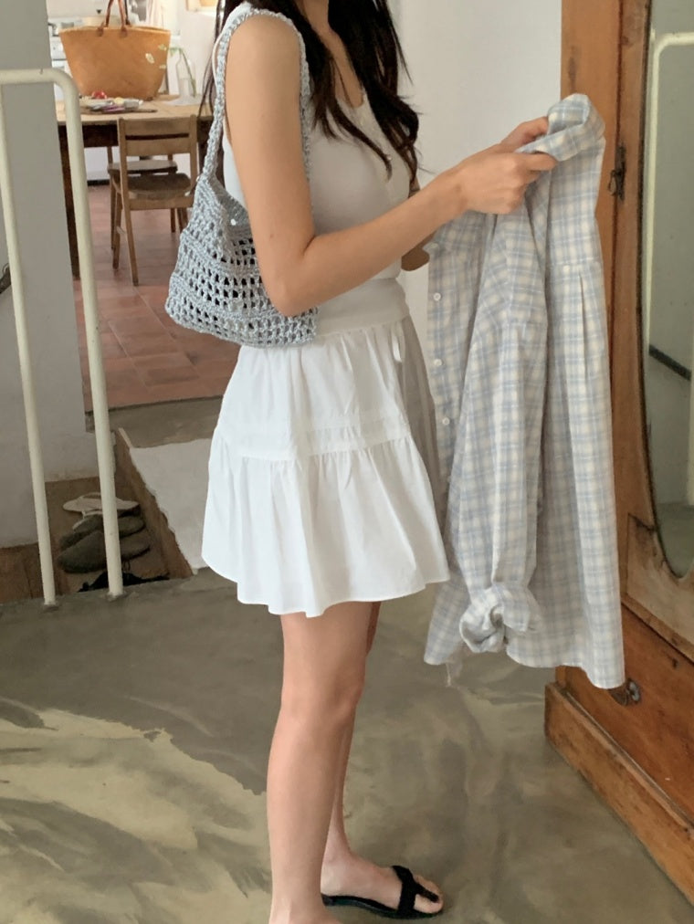 Silver net knit bag(2 colors)