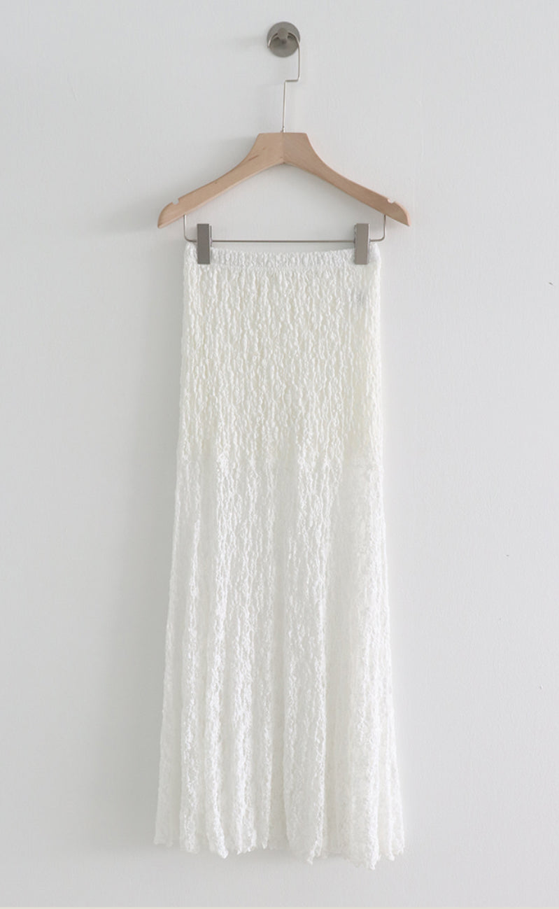 Lace banding skirt(new version)