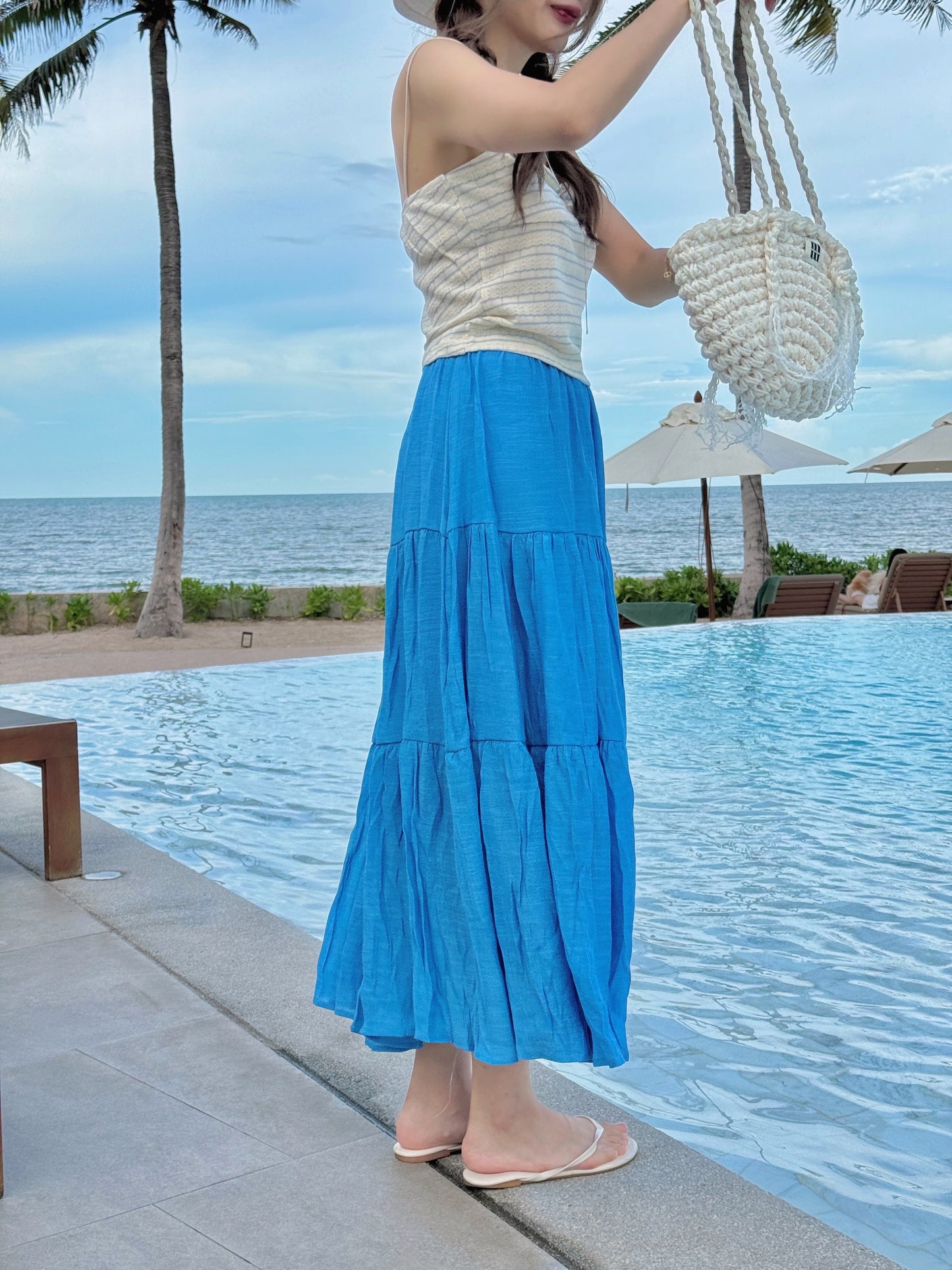 Swimming pool skirt(2 colors)