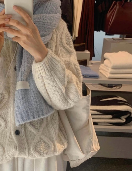 Baby alpaca handmade coat