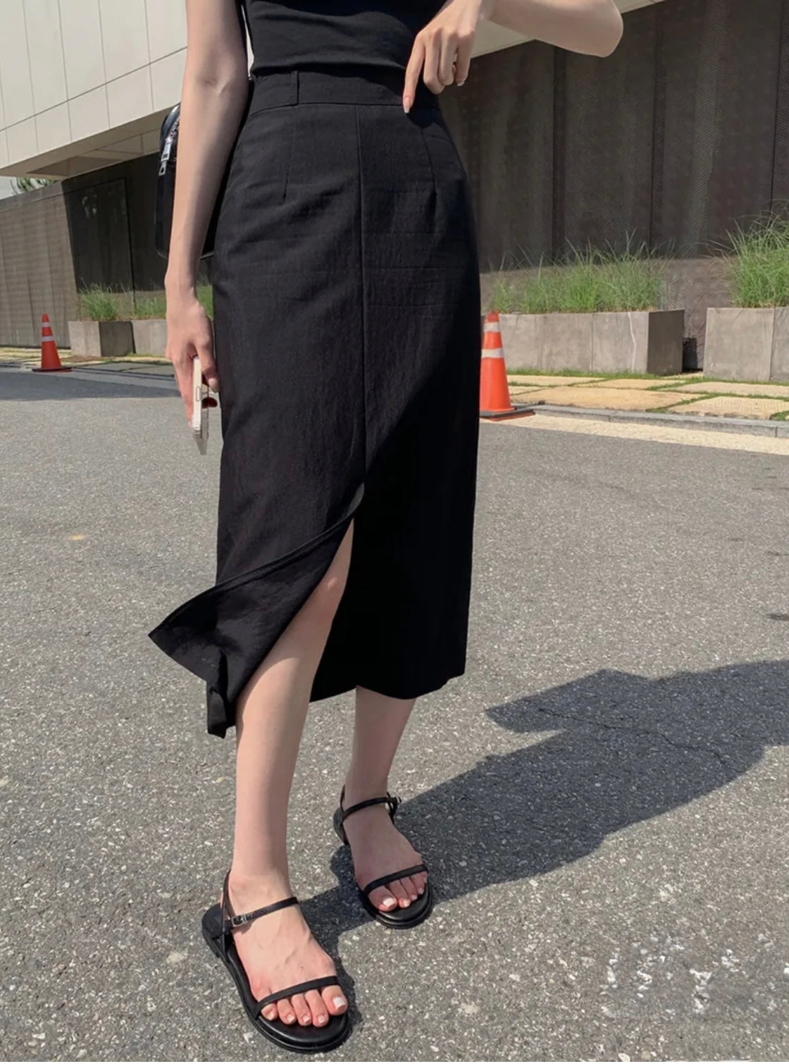 Always long skirt(2 colors)