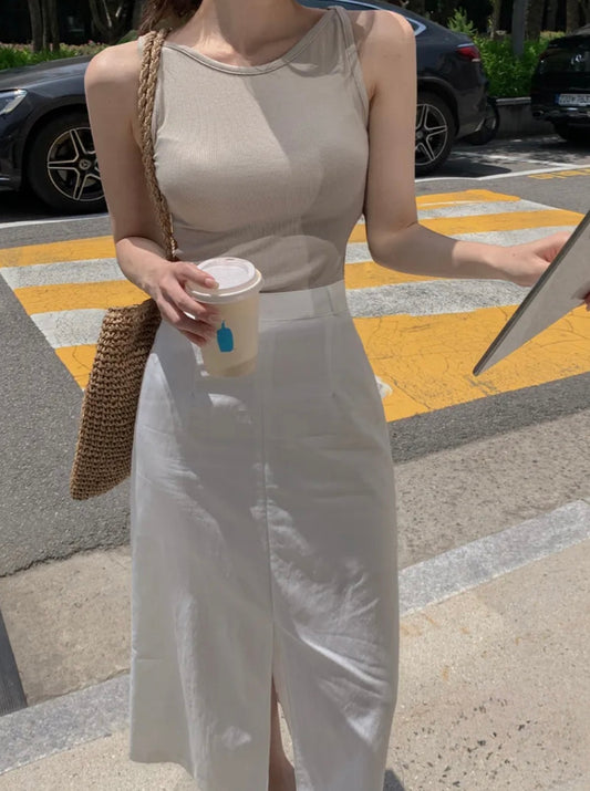 Always long skirt(2 colors)