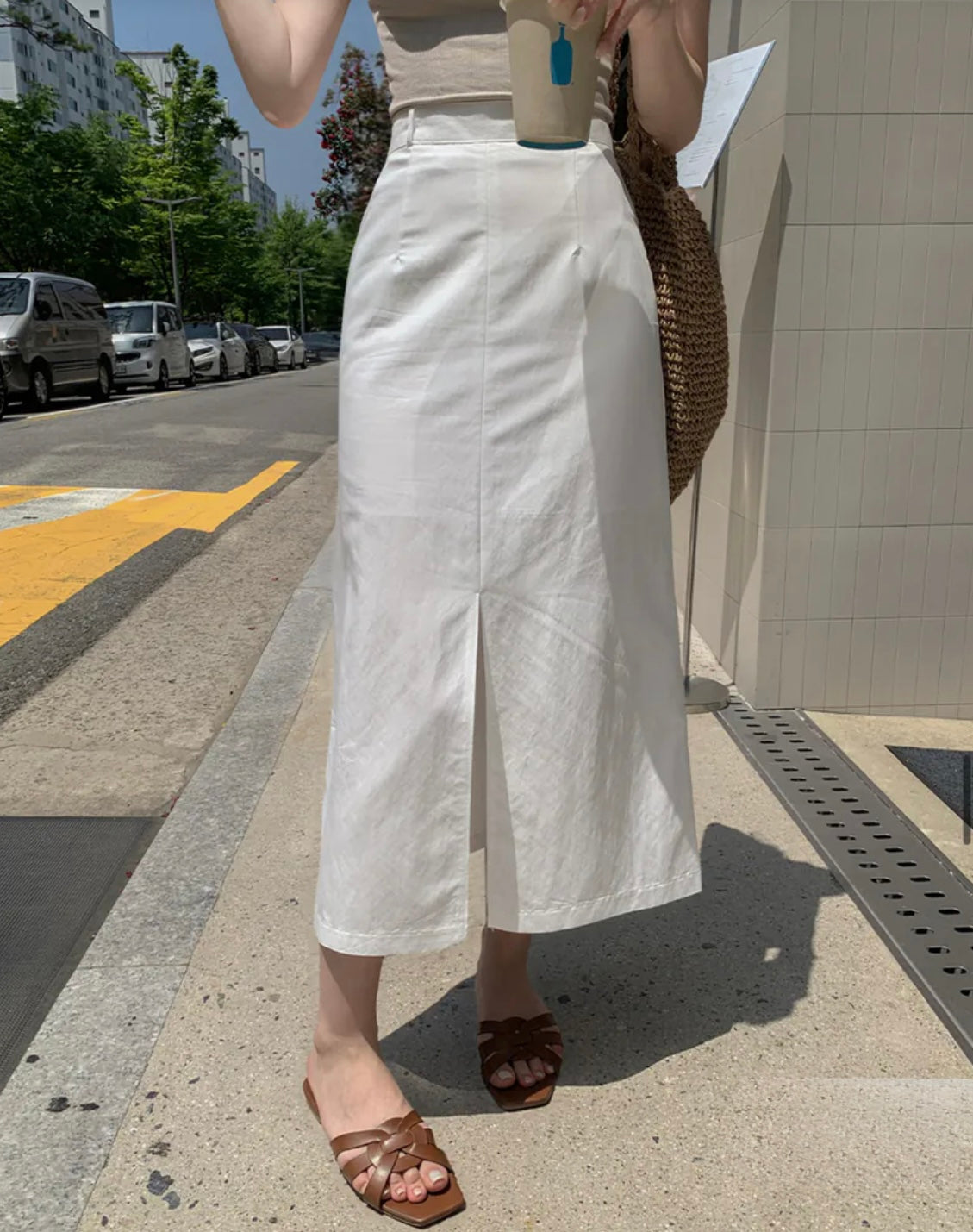 Always long skirt(2 colors)