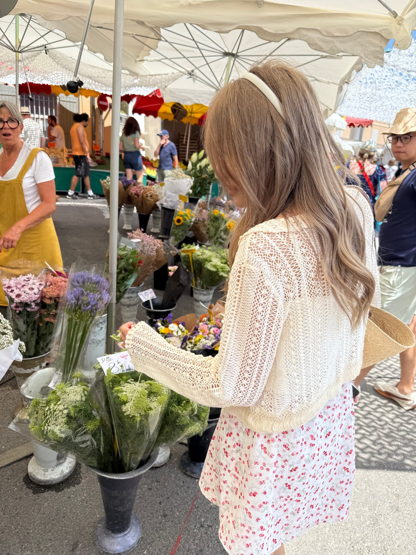 Handmade 🇹🇭鈎織麻線開衫