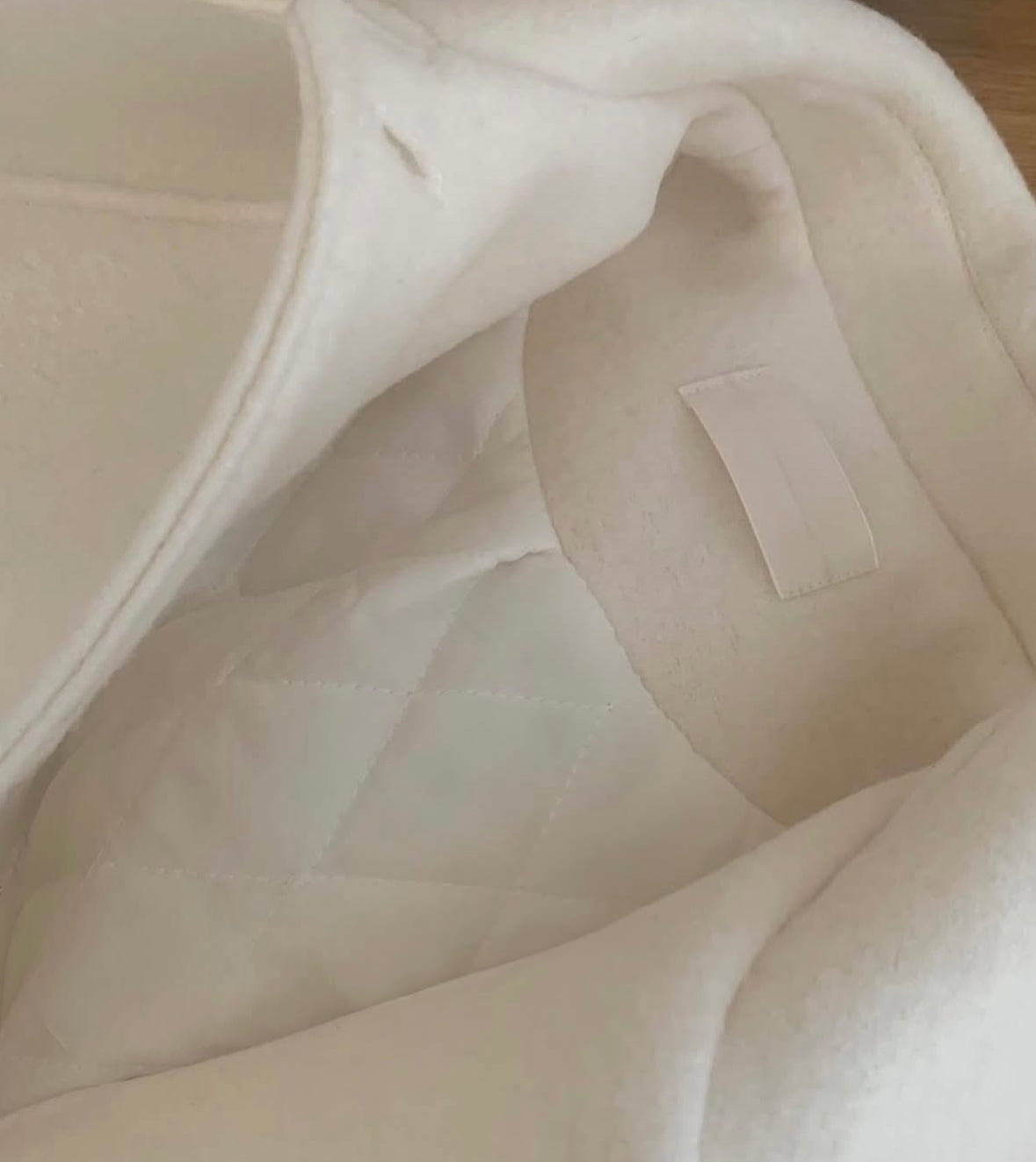 85 Alpaca + wool)Jace Alpaca Half Coat (3oz Quilted Lining)
