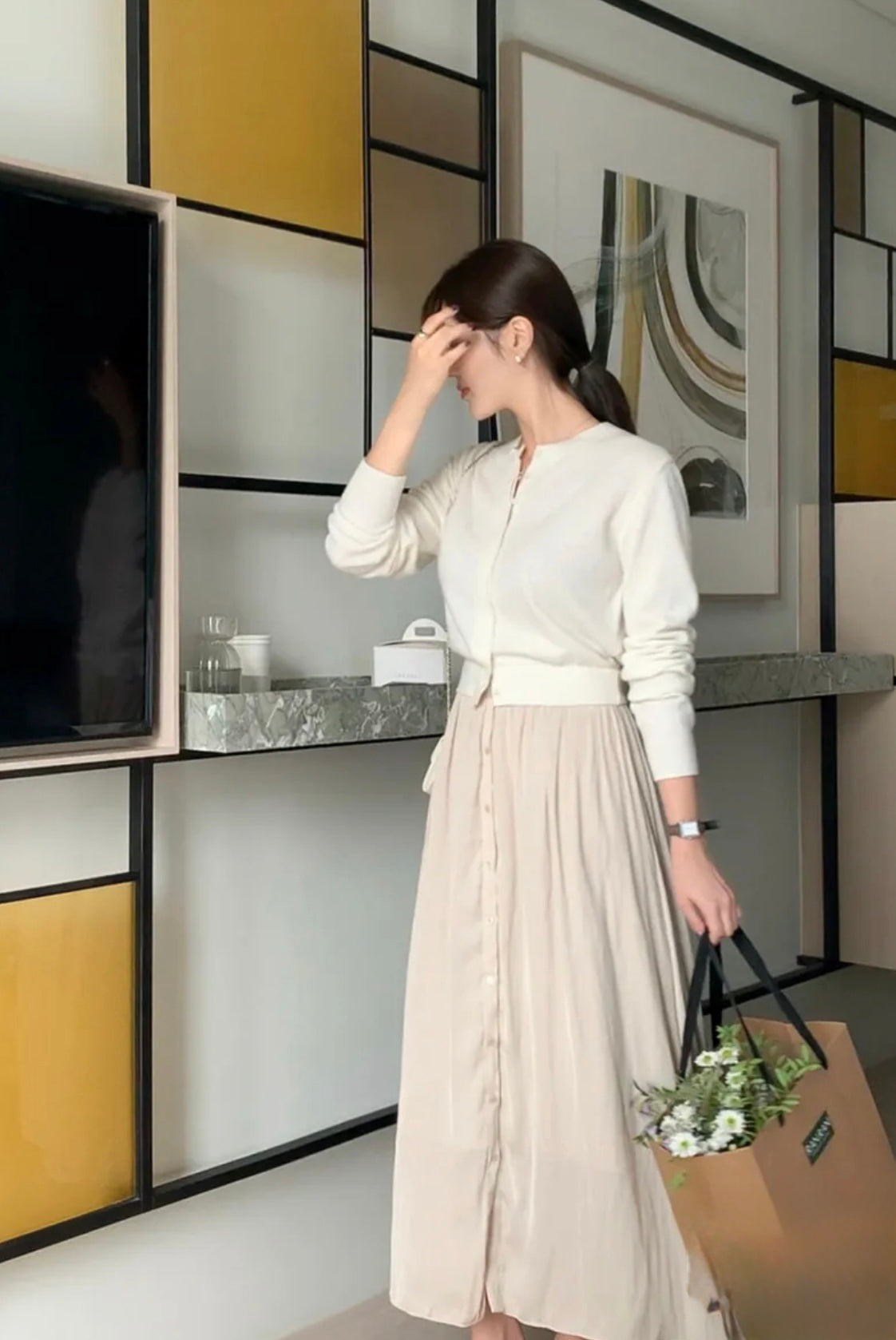 #High quality Tweety layering dress
