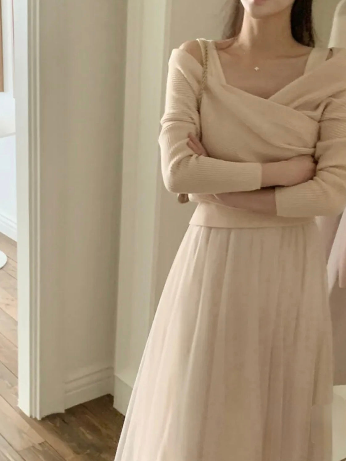 Fall in ballet set(3 colors)