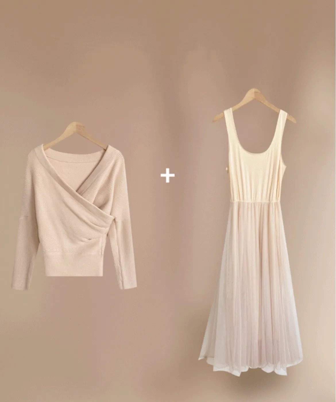 Fall in ballet set(3 colors)