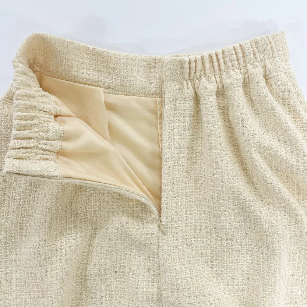 Beez tweed skirt(2 colors)