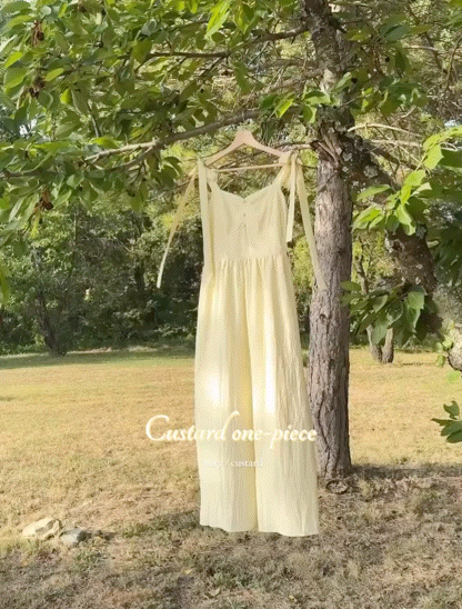 Custard one-piece
