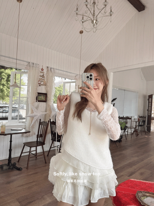 Softly, like snow top