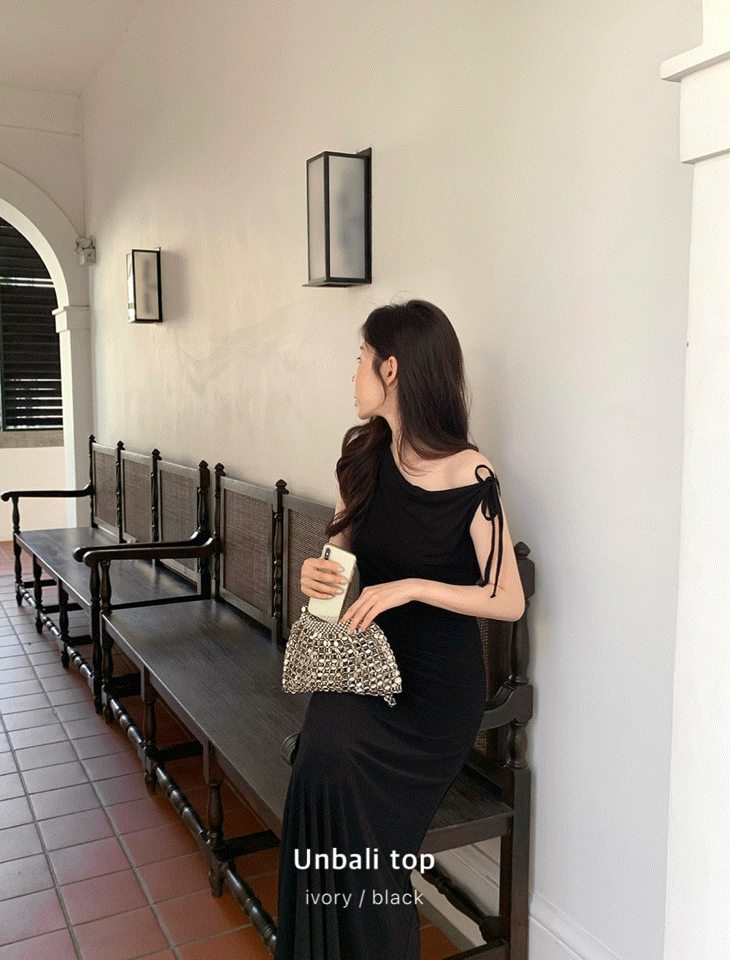 Unbali top(2 colors)