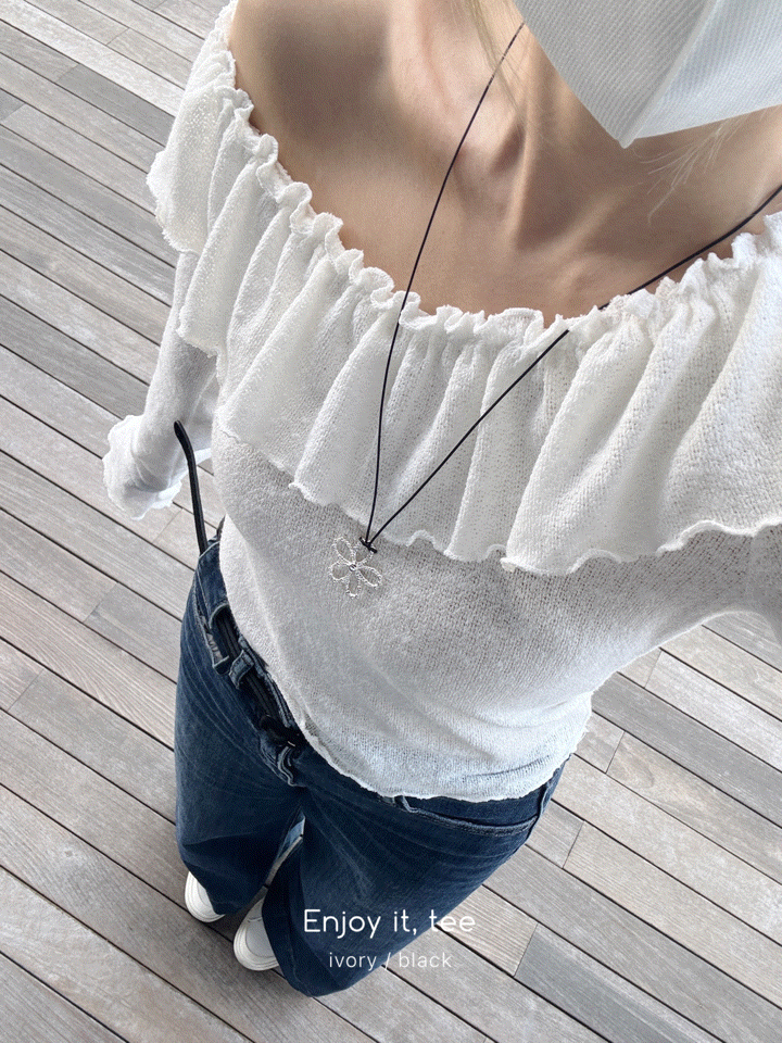 Enjoy it, tee(2 colors)