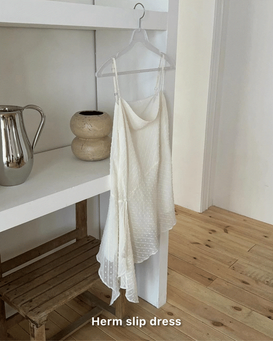 Herm slip dress