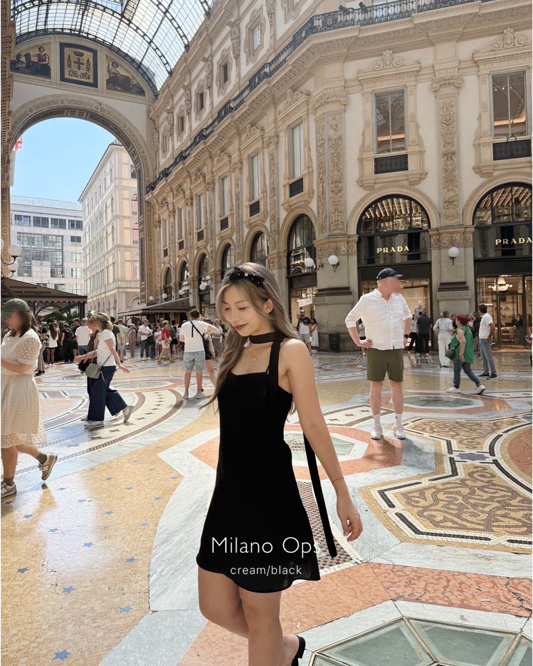 Milano ops(附絲質頸帶)2colors