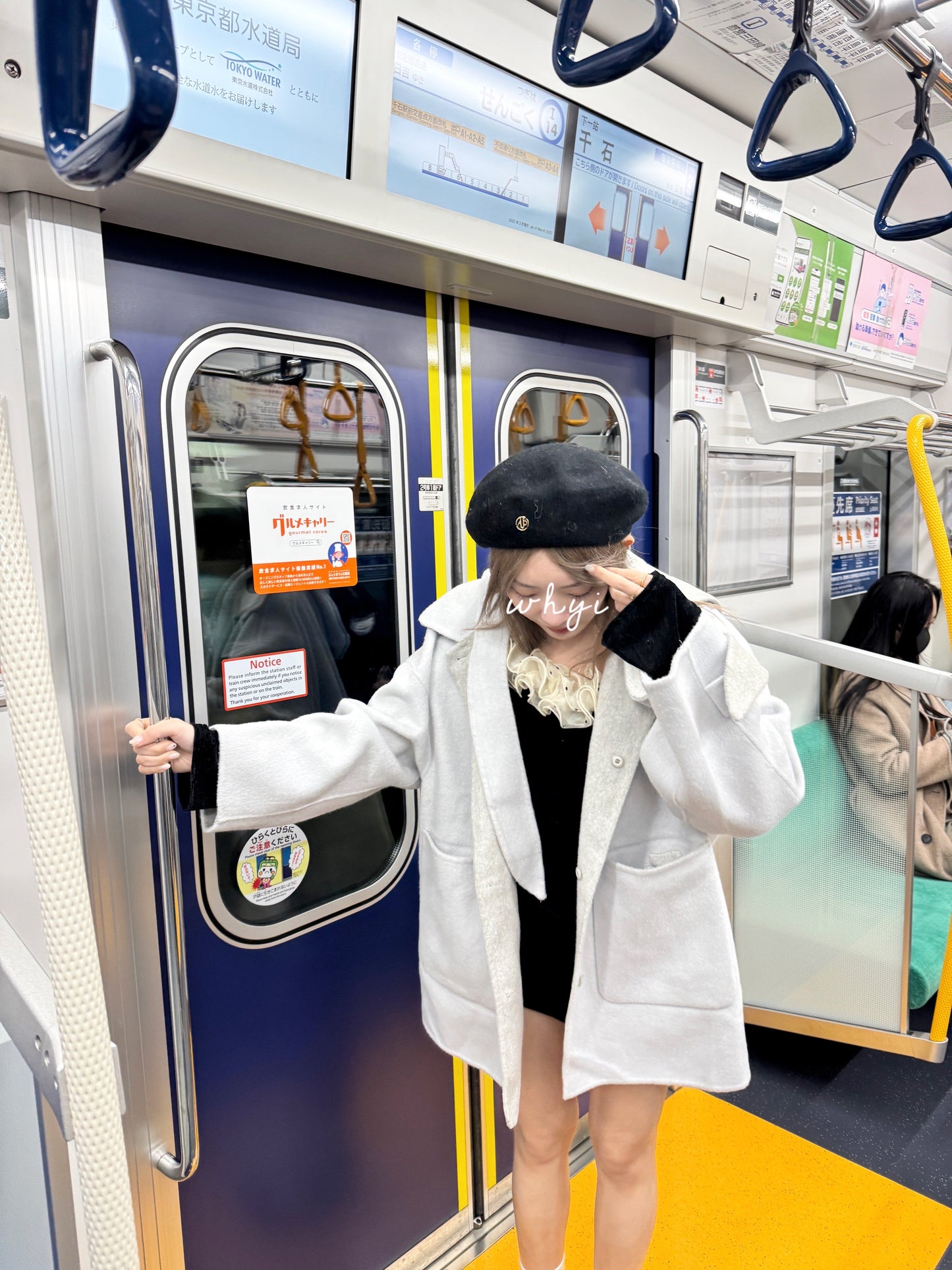 新色！雙面穿70 wool)Almond & cream handmade coat