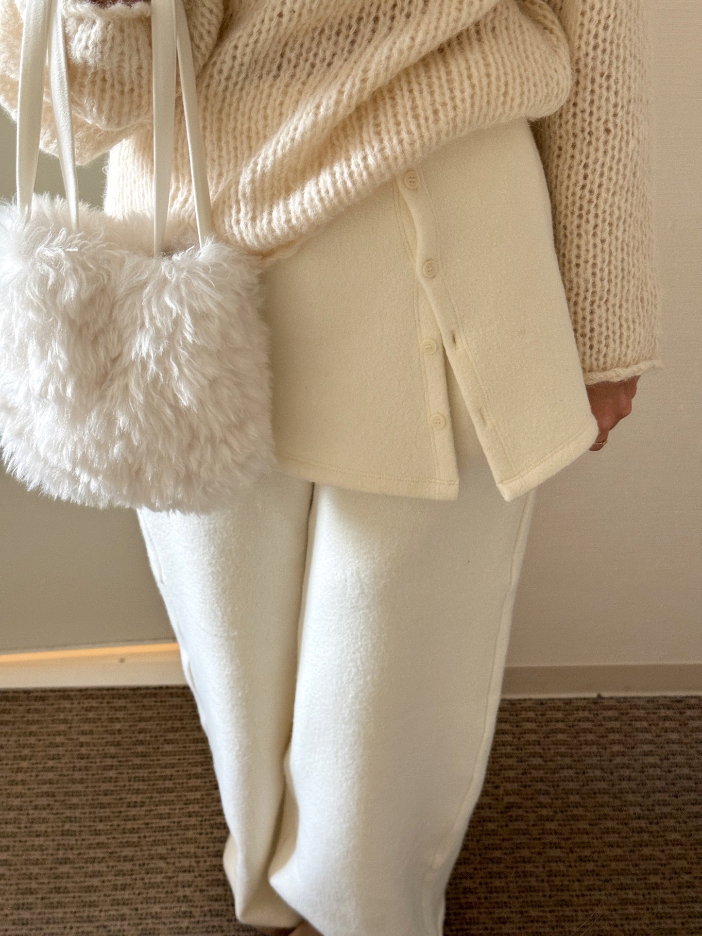 內加絨｜Warm and easy pants SET(2 colors)