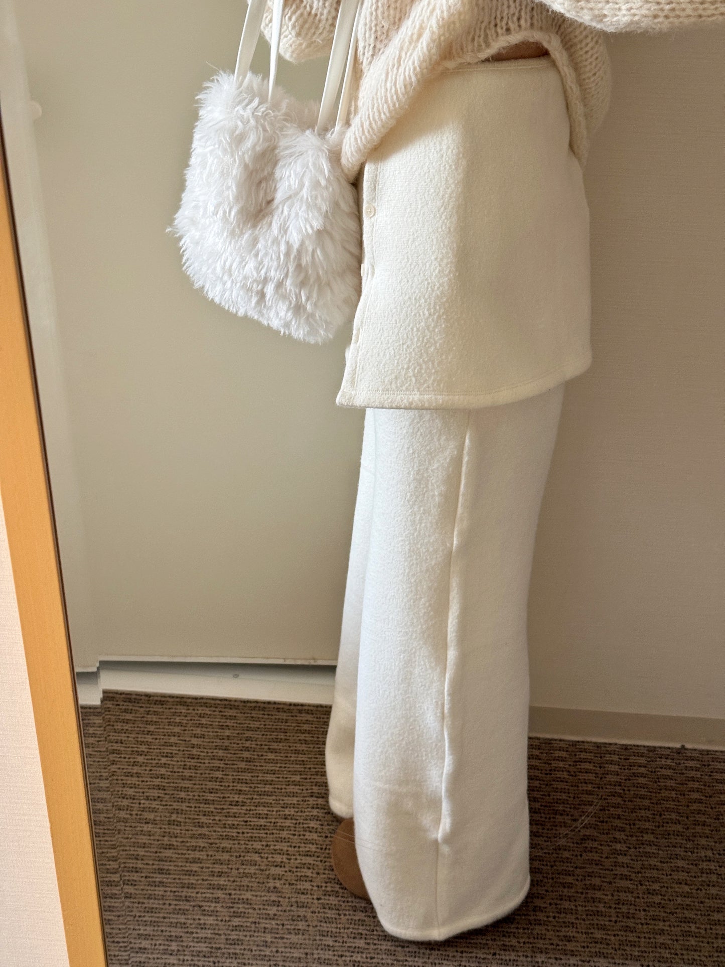 內加絨｜Warm and easy pants SET(2 colors)