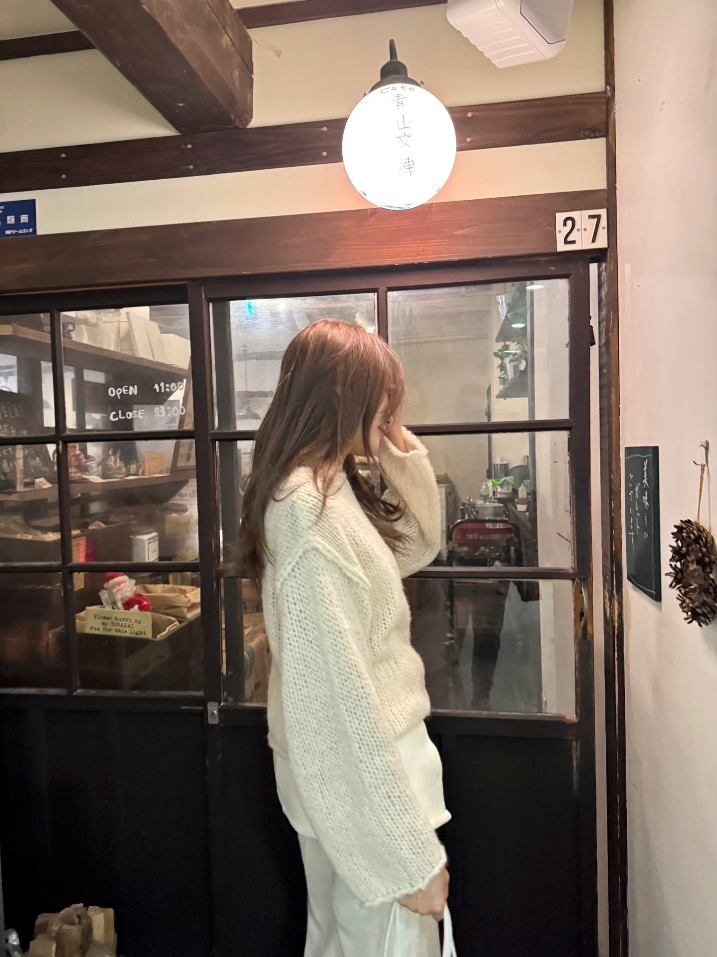 Good morning alpaca knit(2 colors)