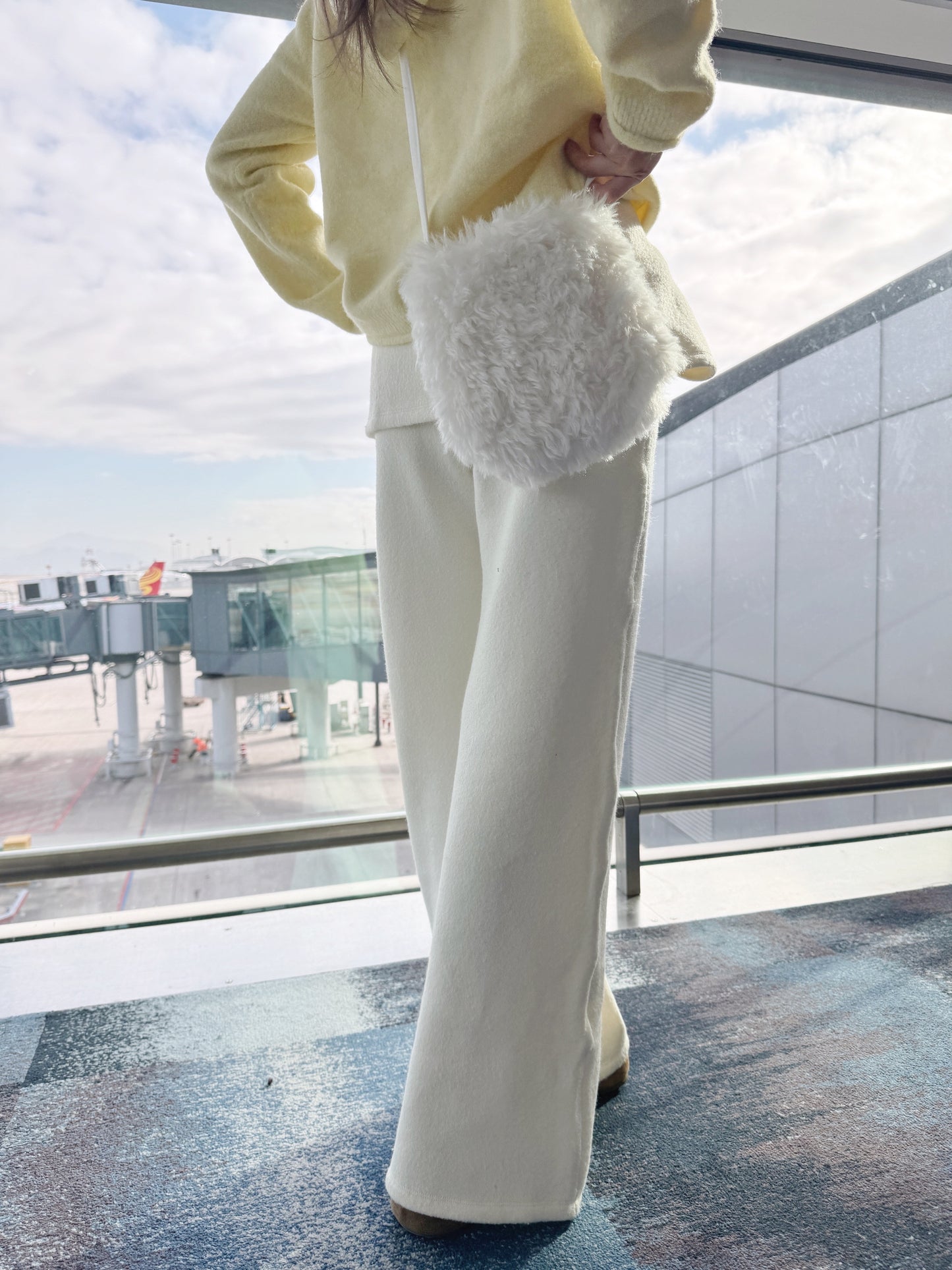 內加絨｜Warm and easy pants SET(2 colors)