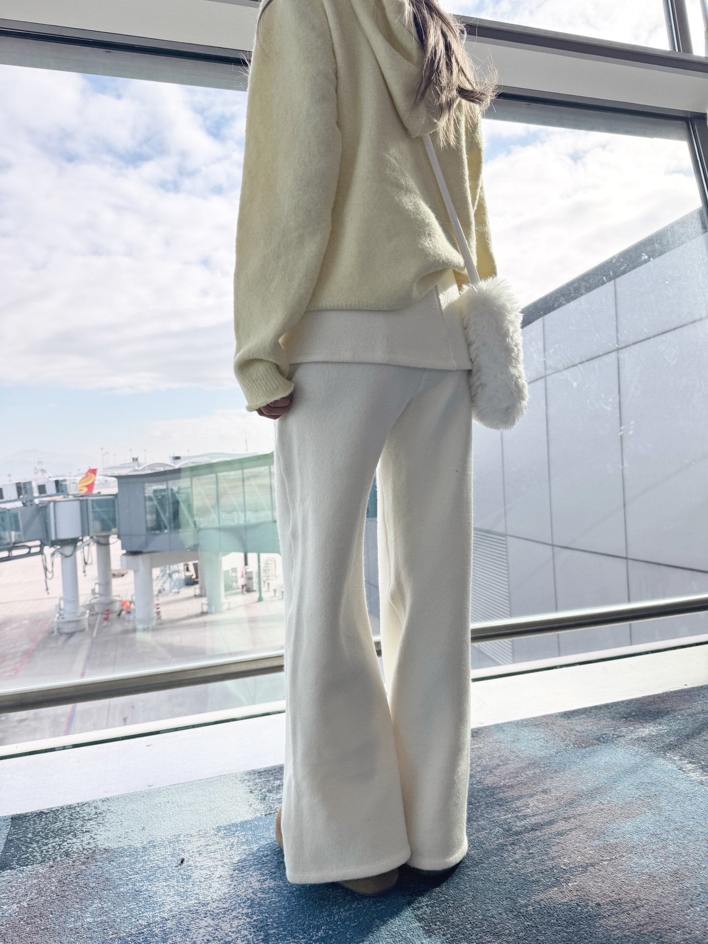 內加絨｜Warm and easy pants SET(2 colors)