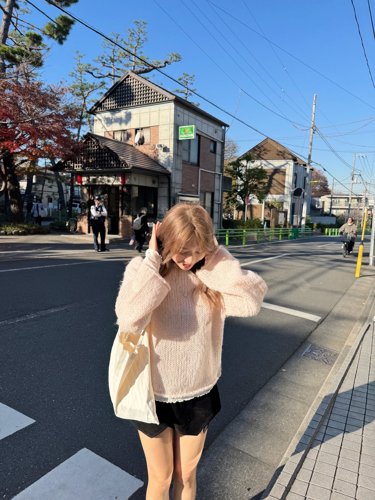 Good morning alpaca knit(2 colors)