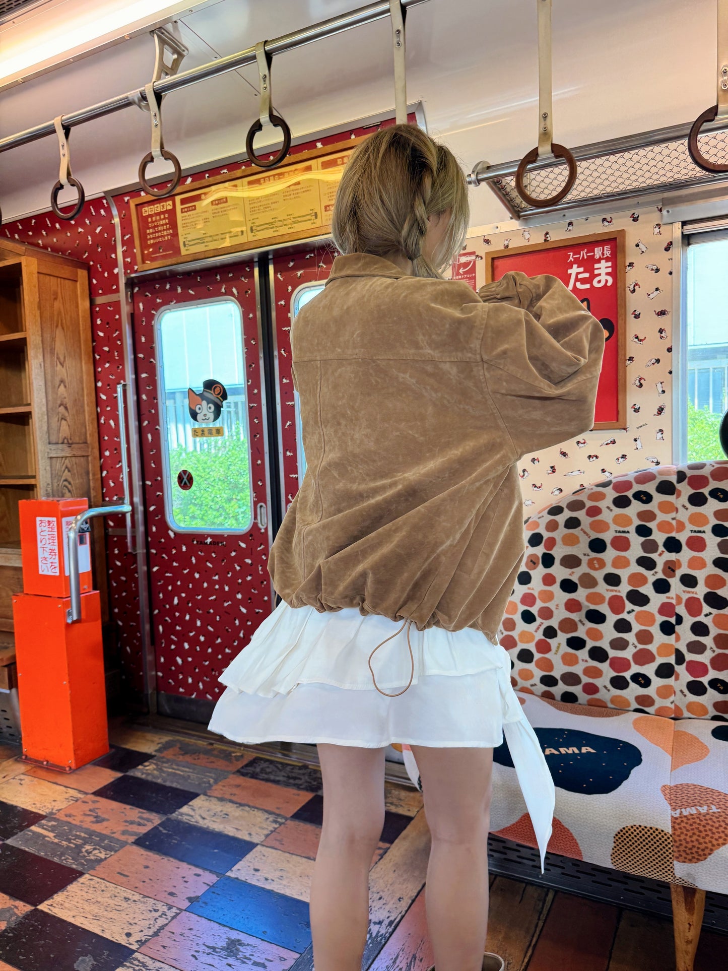 When autumn comes, jacket