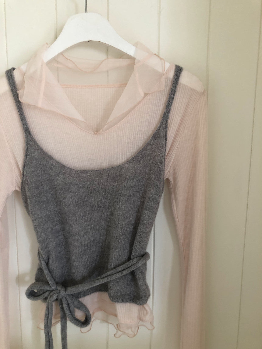 Collared tee(2 colors)